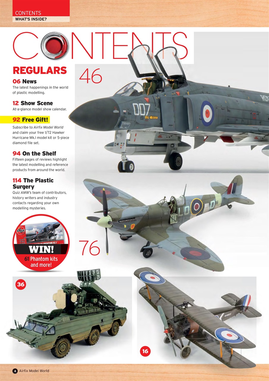 Airfix Model World Preview Pages