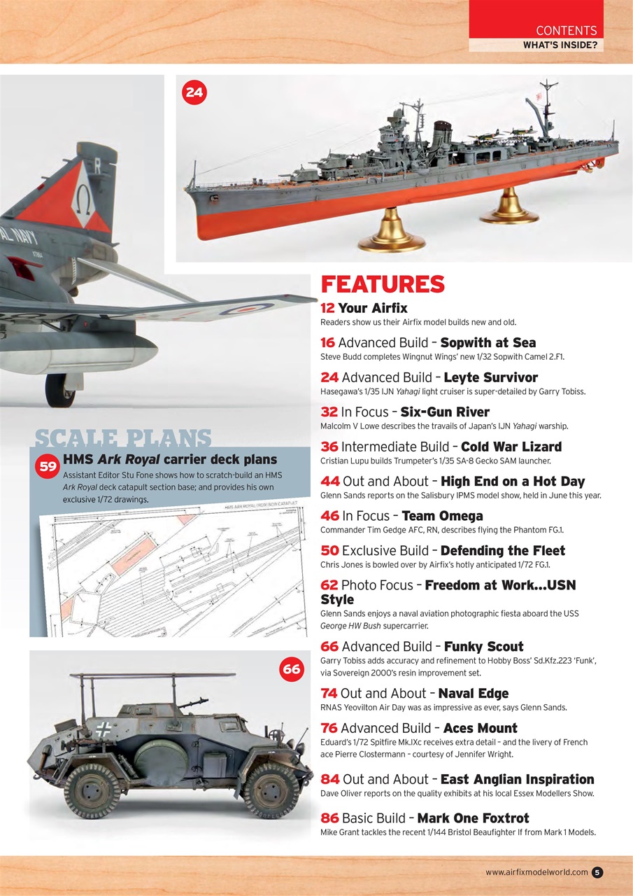 Airfix Model World Preview Pages