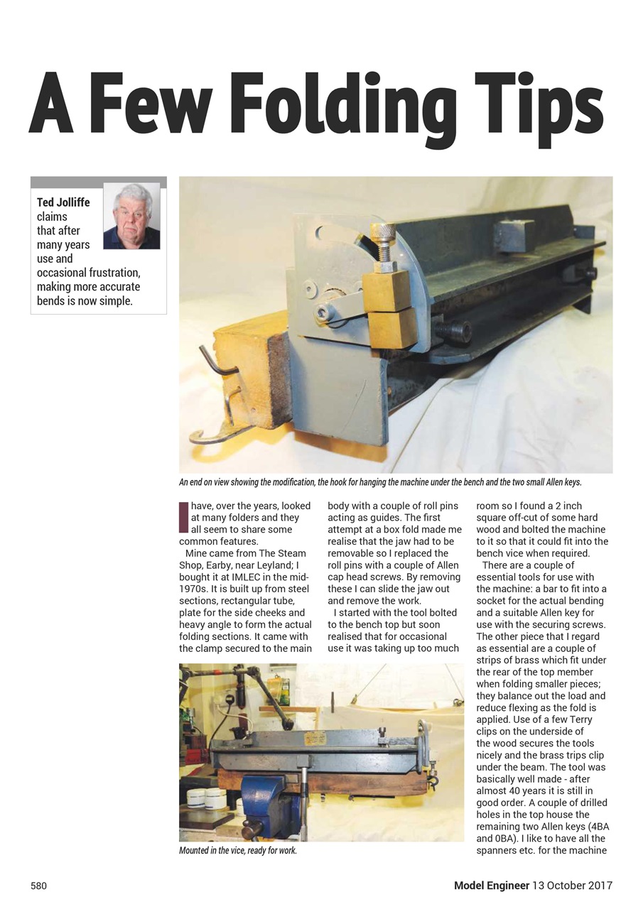 Model Engineer Preview Pages