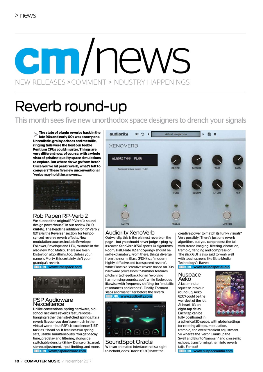 Computer Music Preview Pages