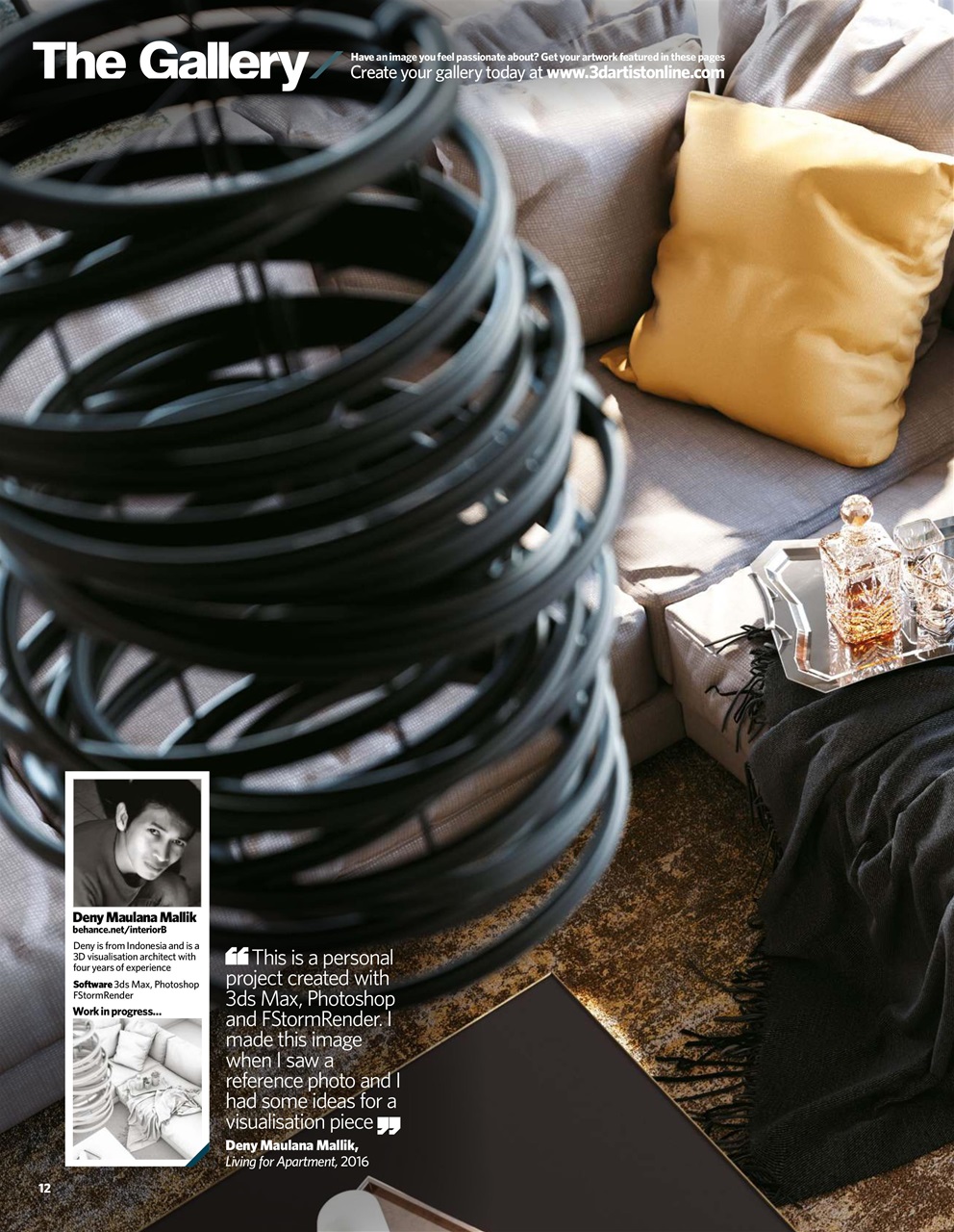 3D Artist Preview Pages