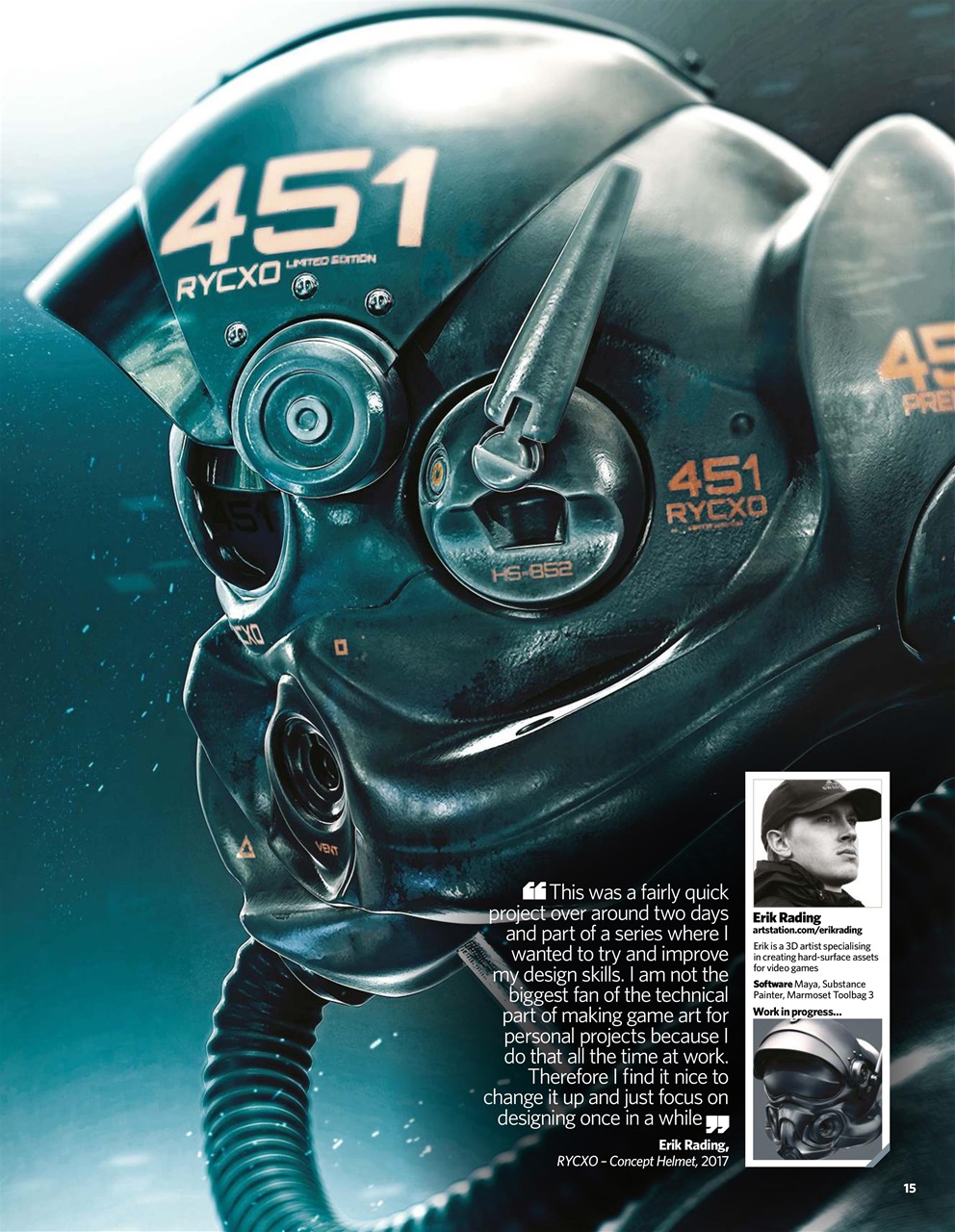 3D Artist Preview Pages