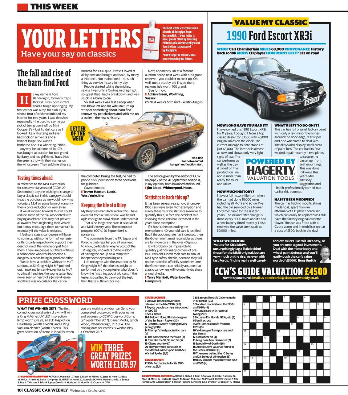 Classic Car Weekly Preview Pages