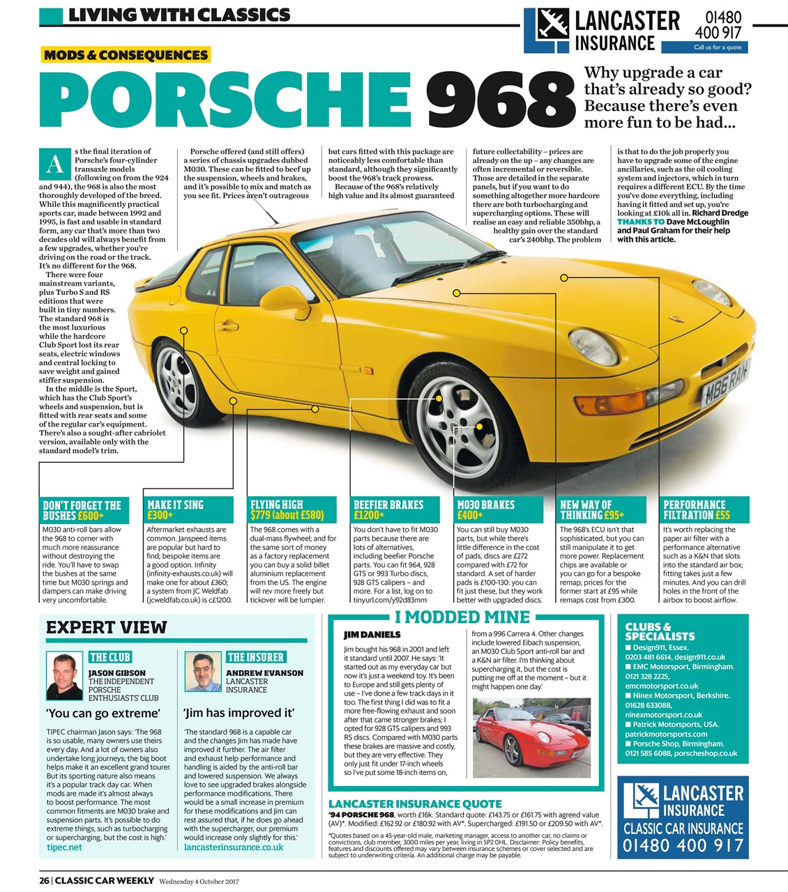 Classic Car Weekly Preview Pages