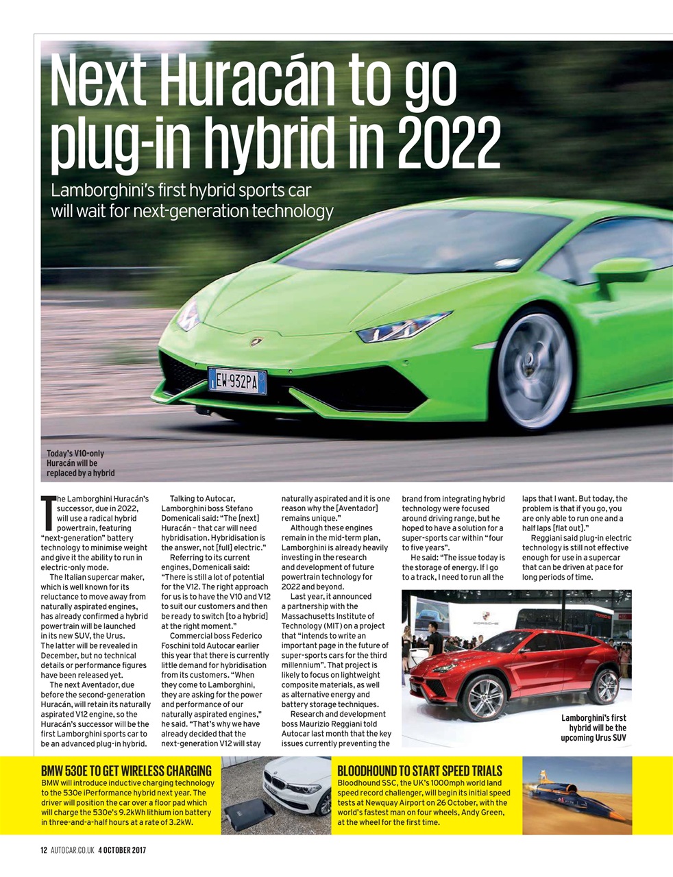 Autocar Preview Pages