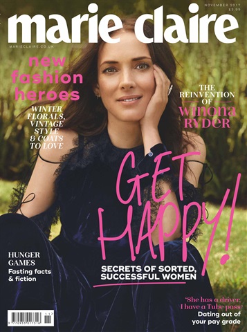 Marie Claire issue November 2017