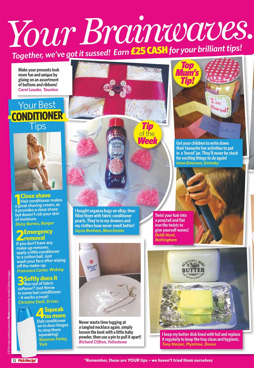 Pick Me Up Preview Pages