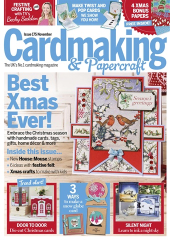 Cardmaking & Papercraft issue November 2017