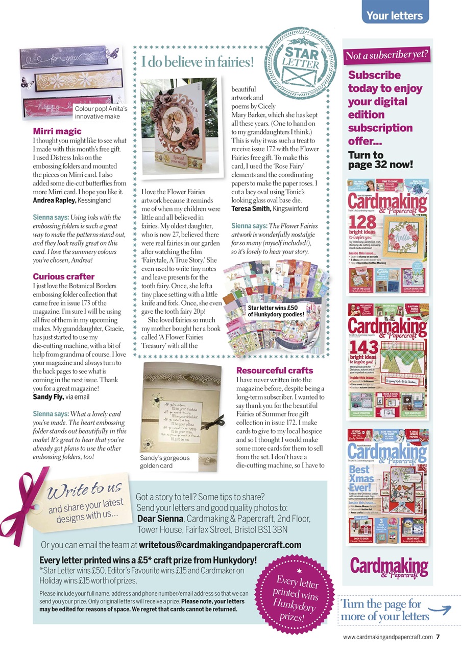 Cardmaking & Papercraft Preview Pages