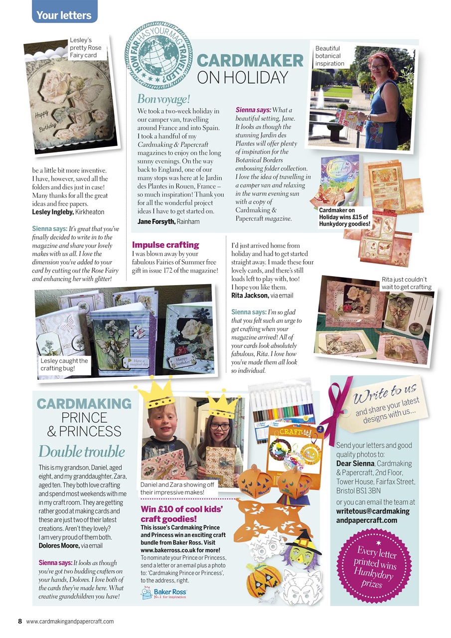Cardmaking & Papercraft Preview Pages