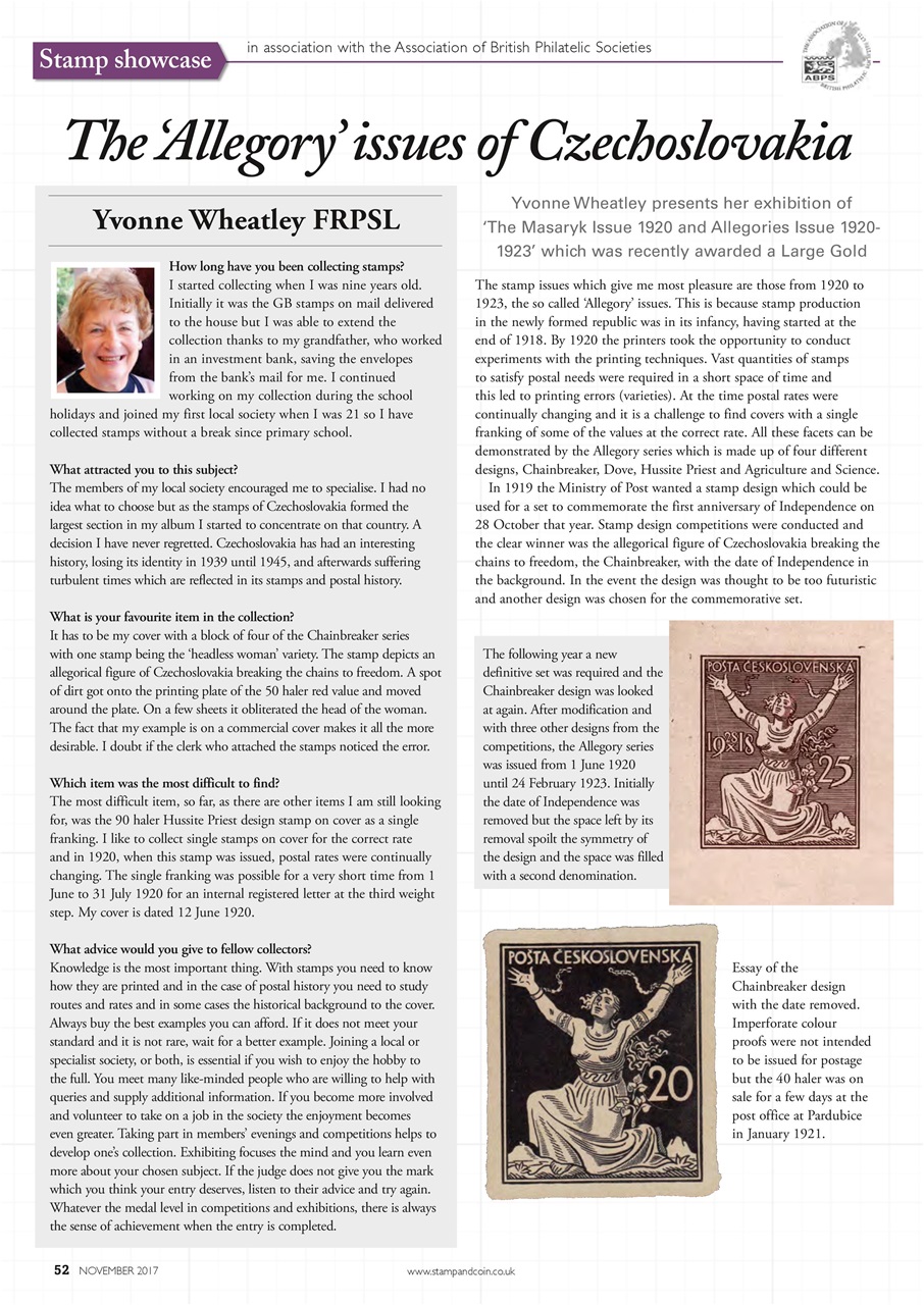 Stamp Collector Preview Pages