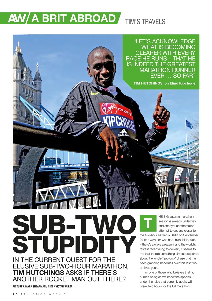 AW – Athletics Weekly Magazine Preview Pages