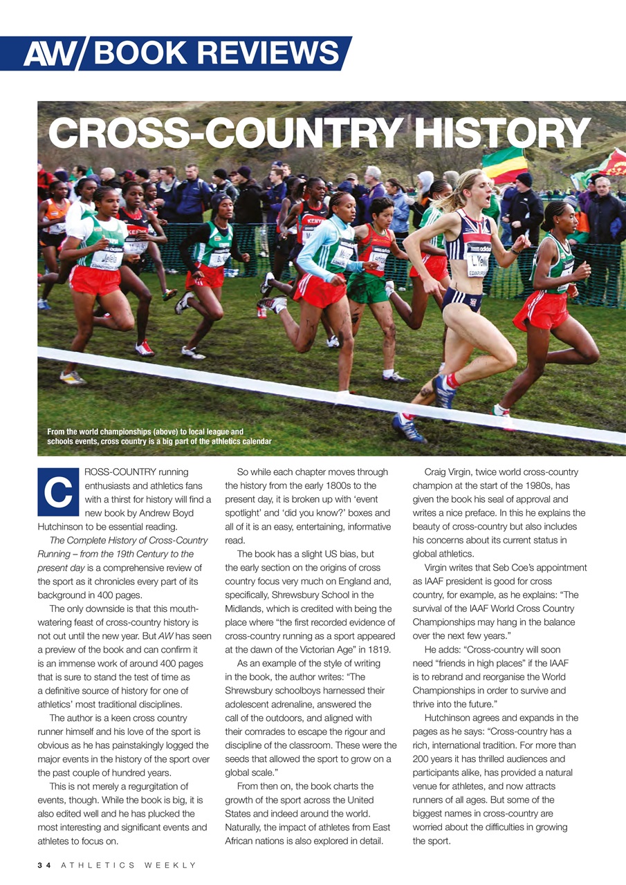 AW – Athletics Weekly Magazine Preview Pages