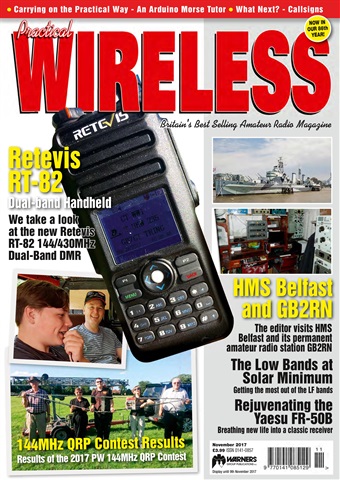 Practical Wireless issue November 2017