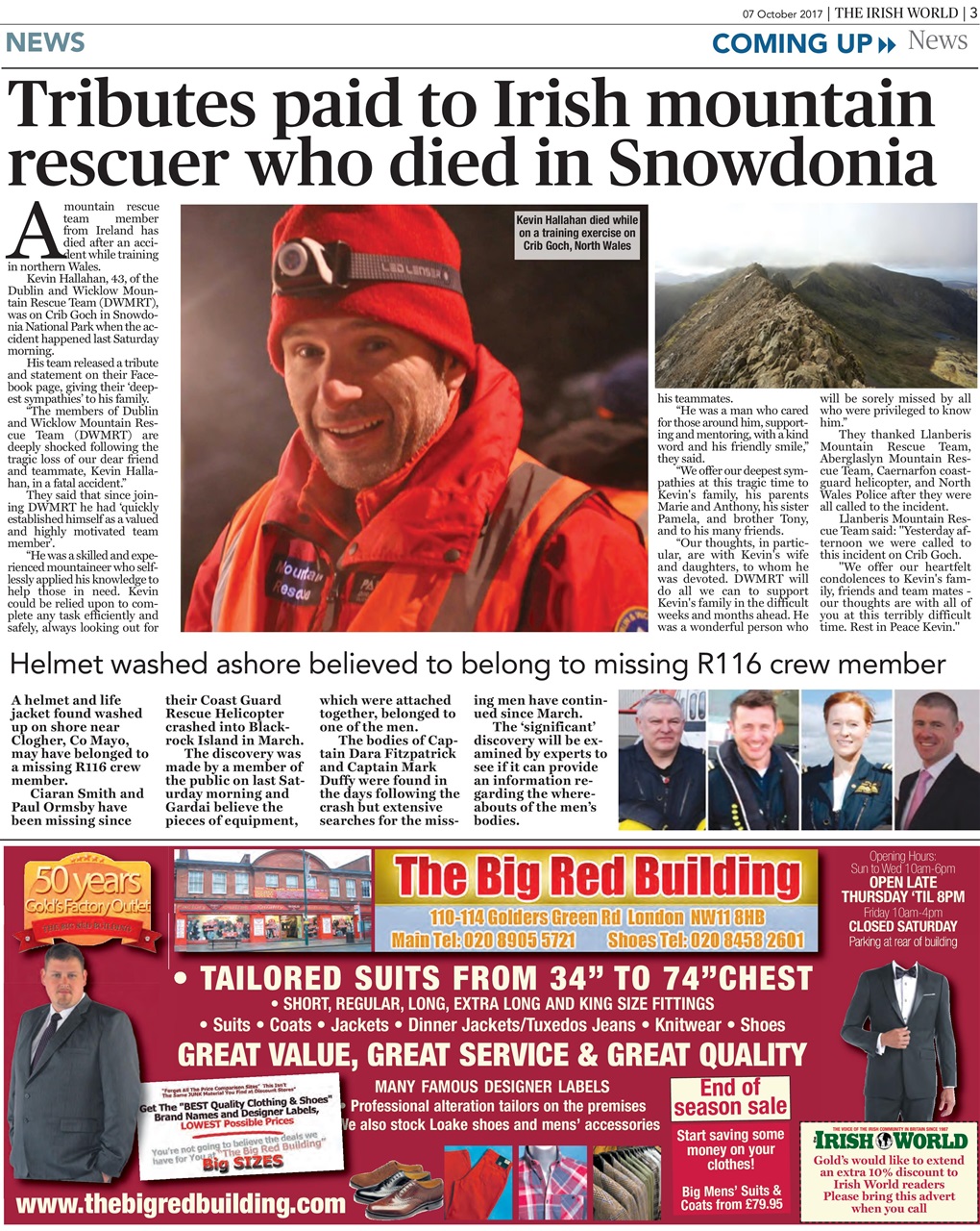 Irish World Preview Pages