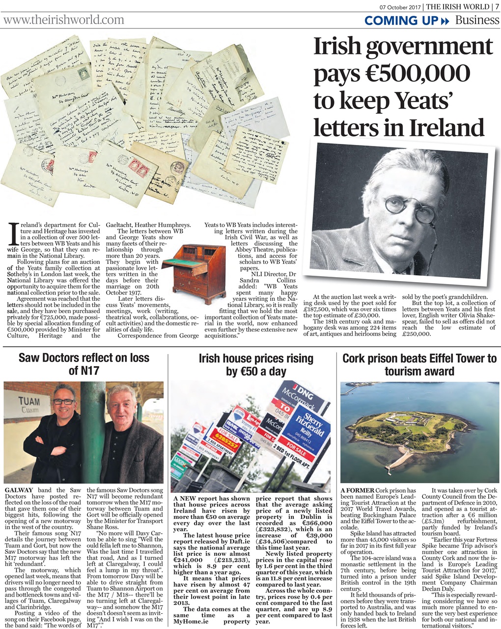 Irish World Preview Pages