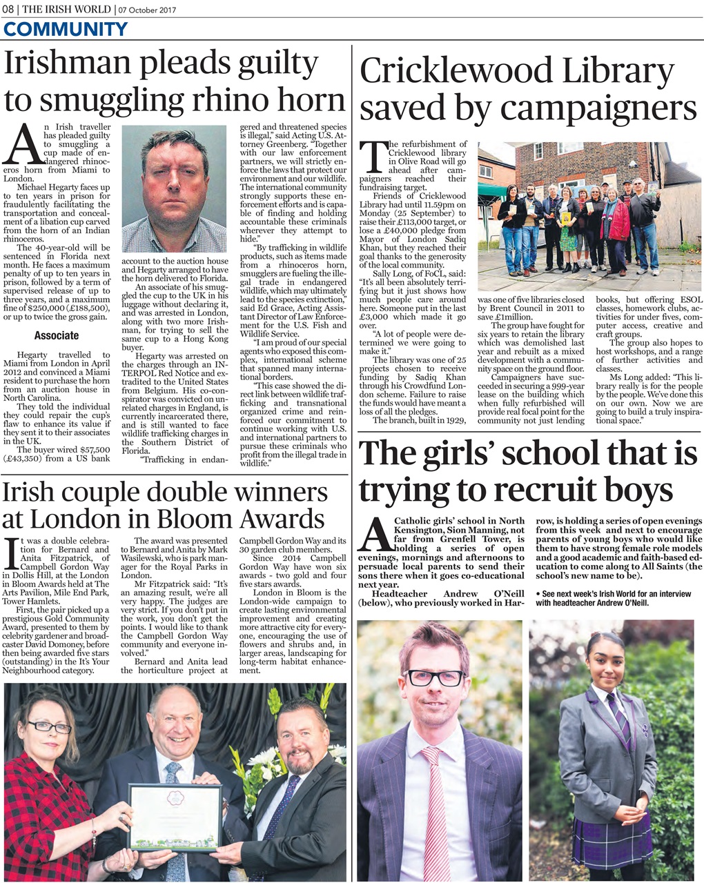 Irish World Preview Pages