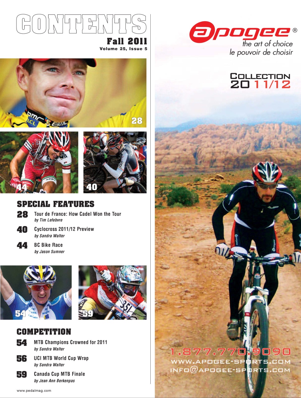 Pedal Magazine Preview Pages