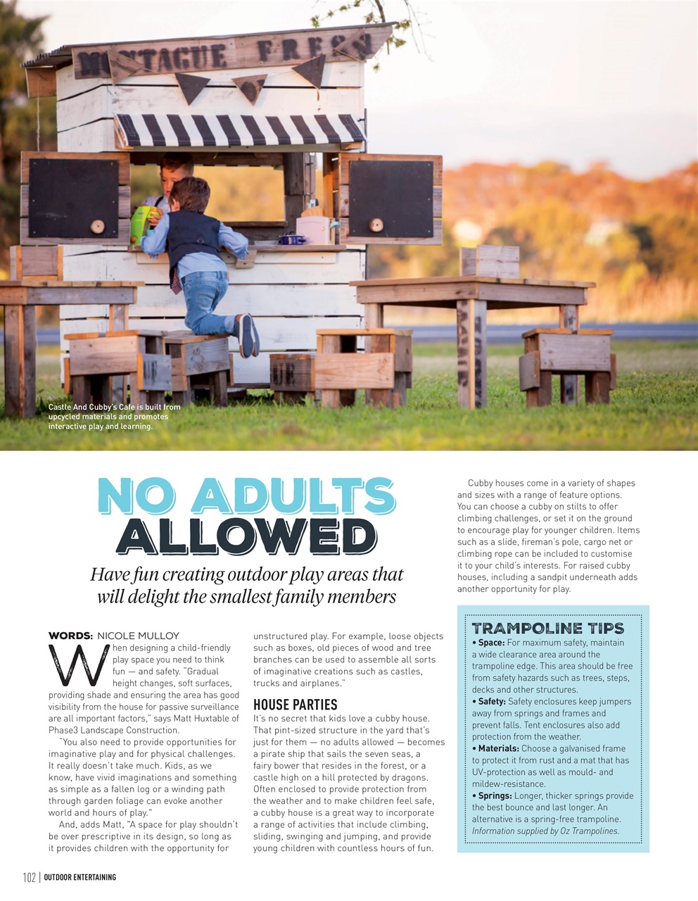 Backyard & Outdoor Living Preview Pages