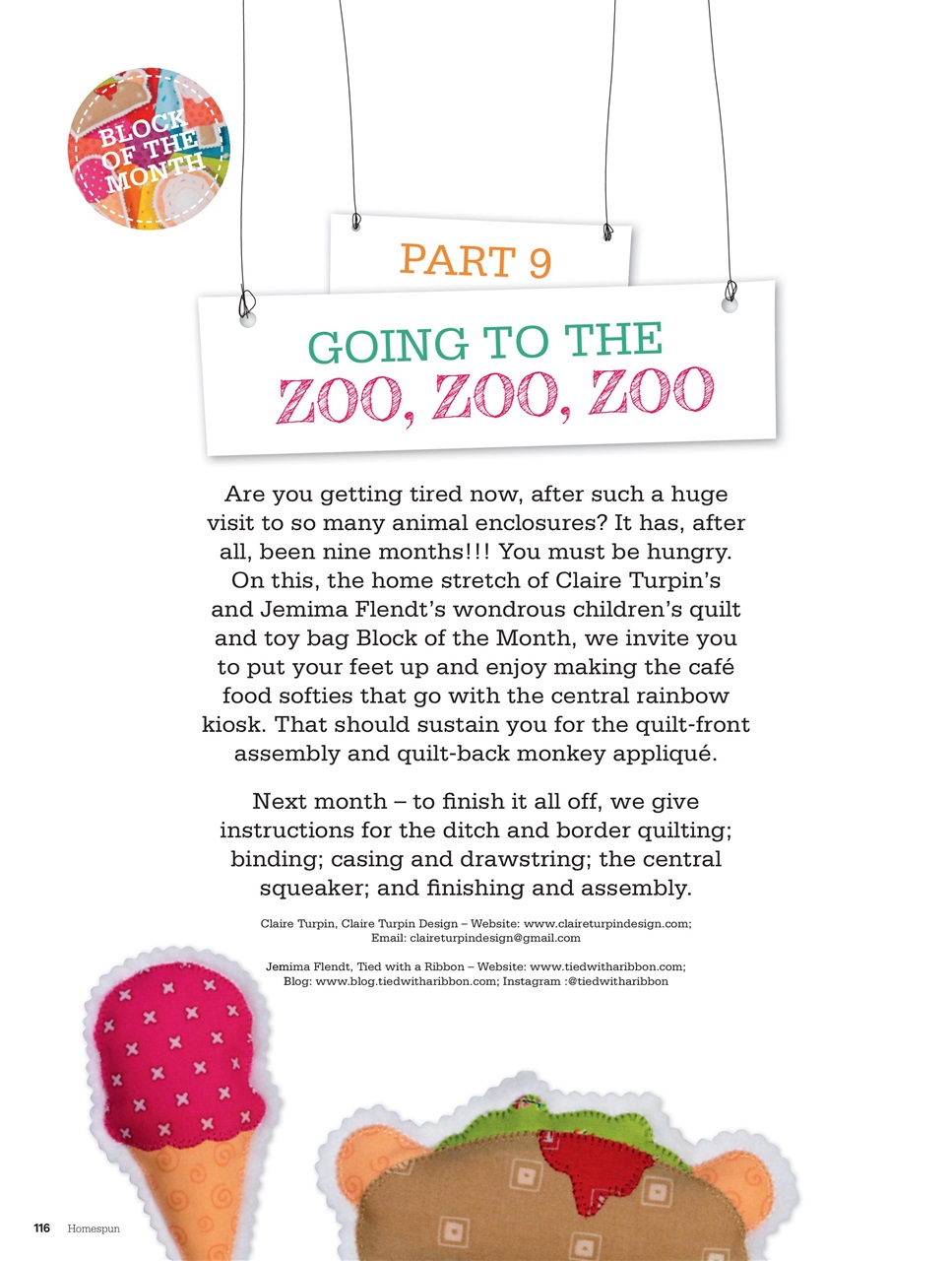 Homespun Preview Pages