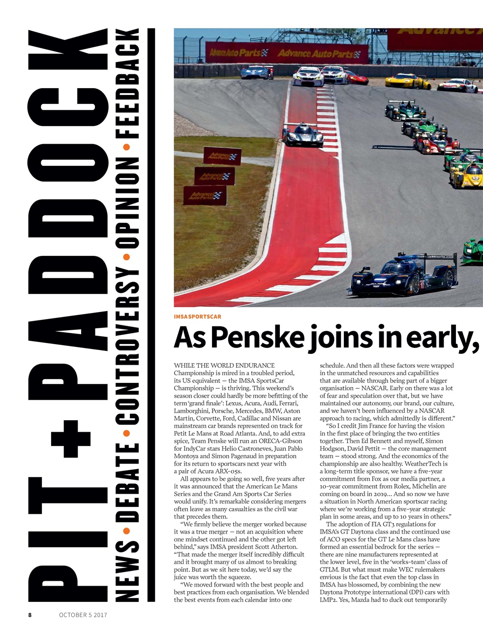 Autosport Preview Pages