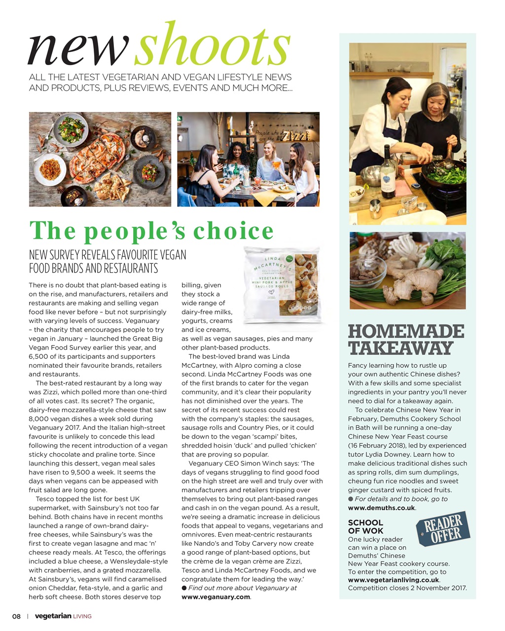 Vegetarian Living Preview Pages