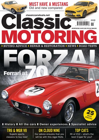 Classic Motoring issue November 2017