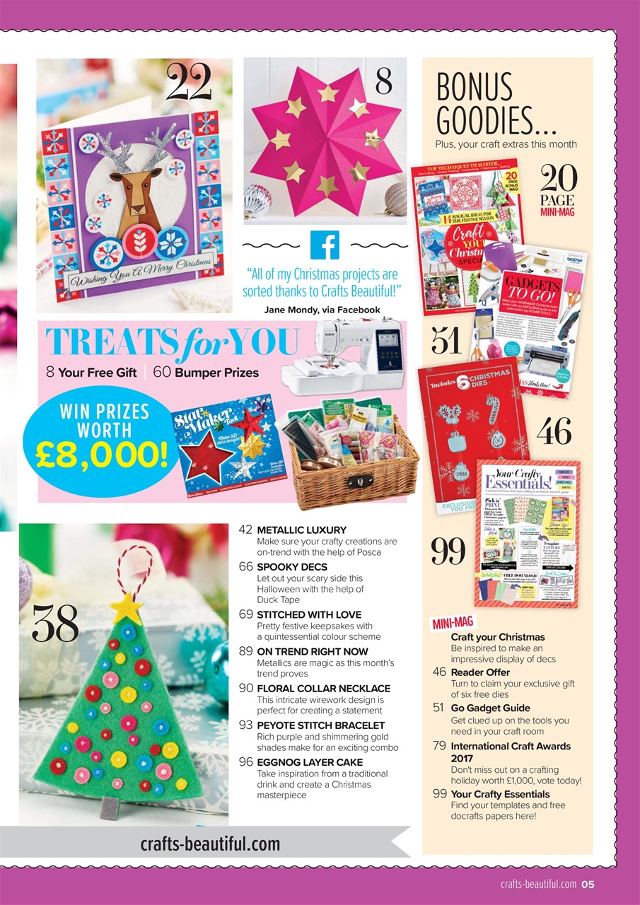 Crafts Beautiful Preview Pages
