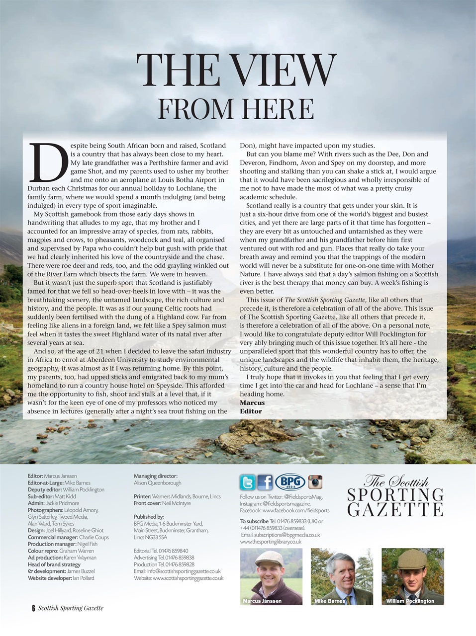 Fieldsports Journal Preview Pages