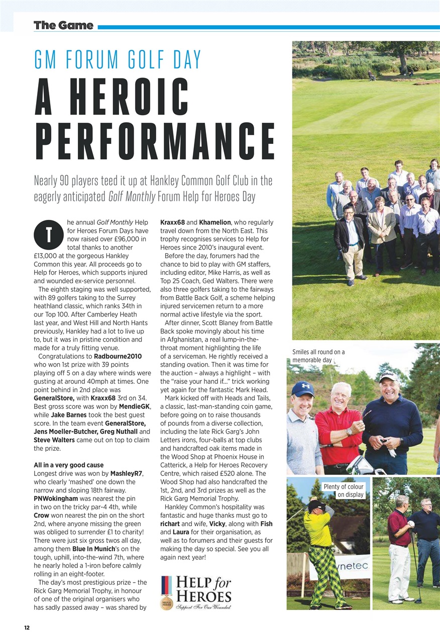 Golf Monthly Preview Pages