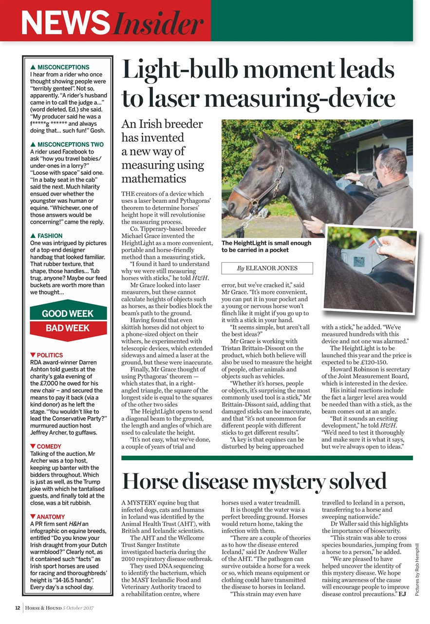 Horse & Hound Preview Pages