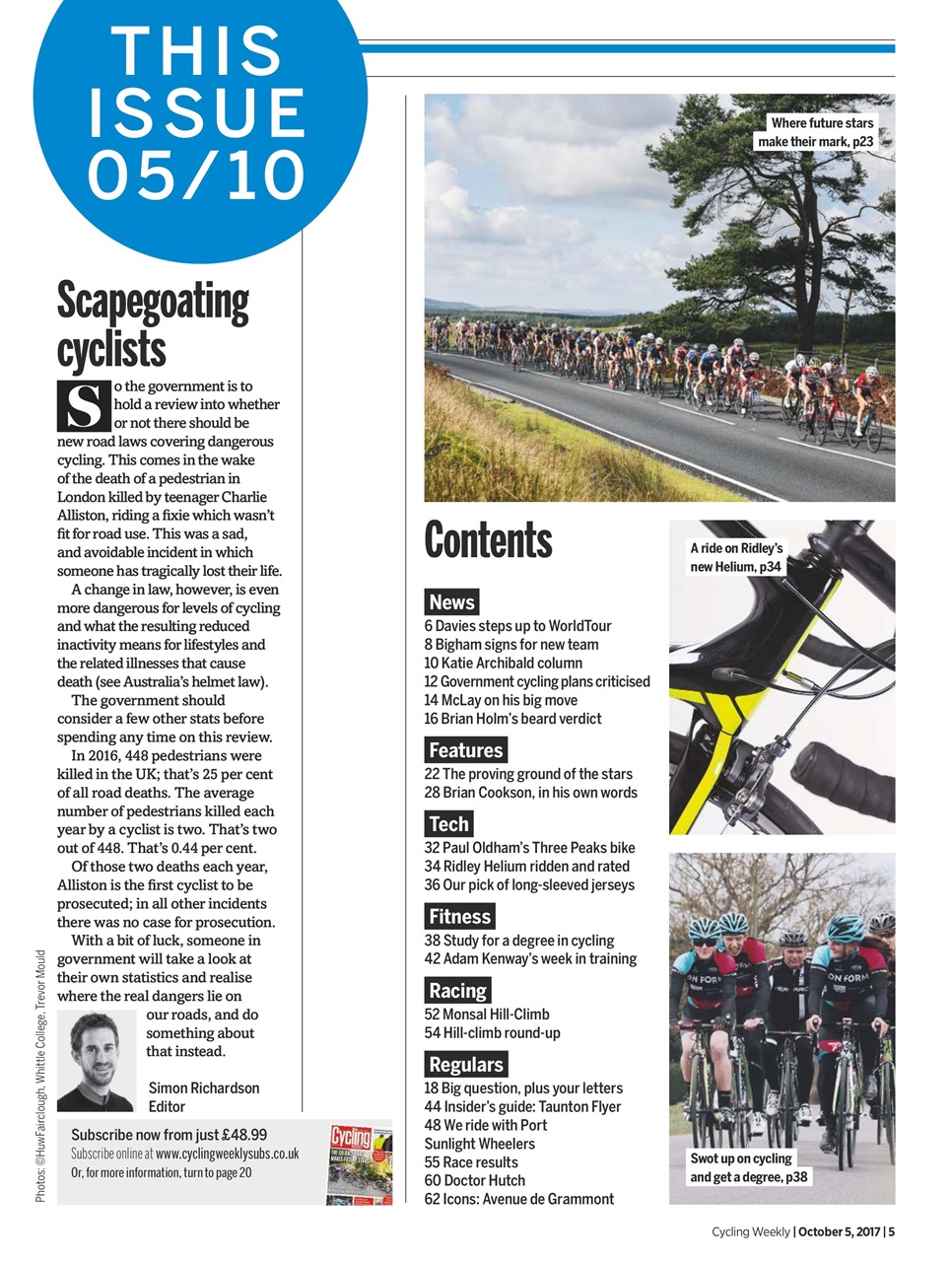 Cycling Weekly Preview Pages