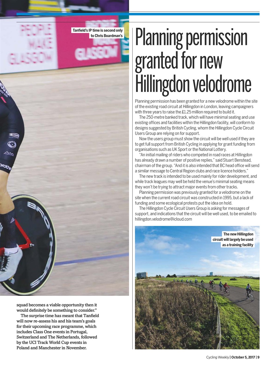 Cycling Weekly Preview Pages