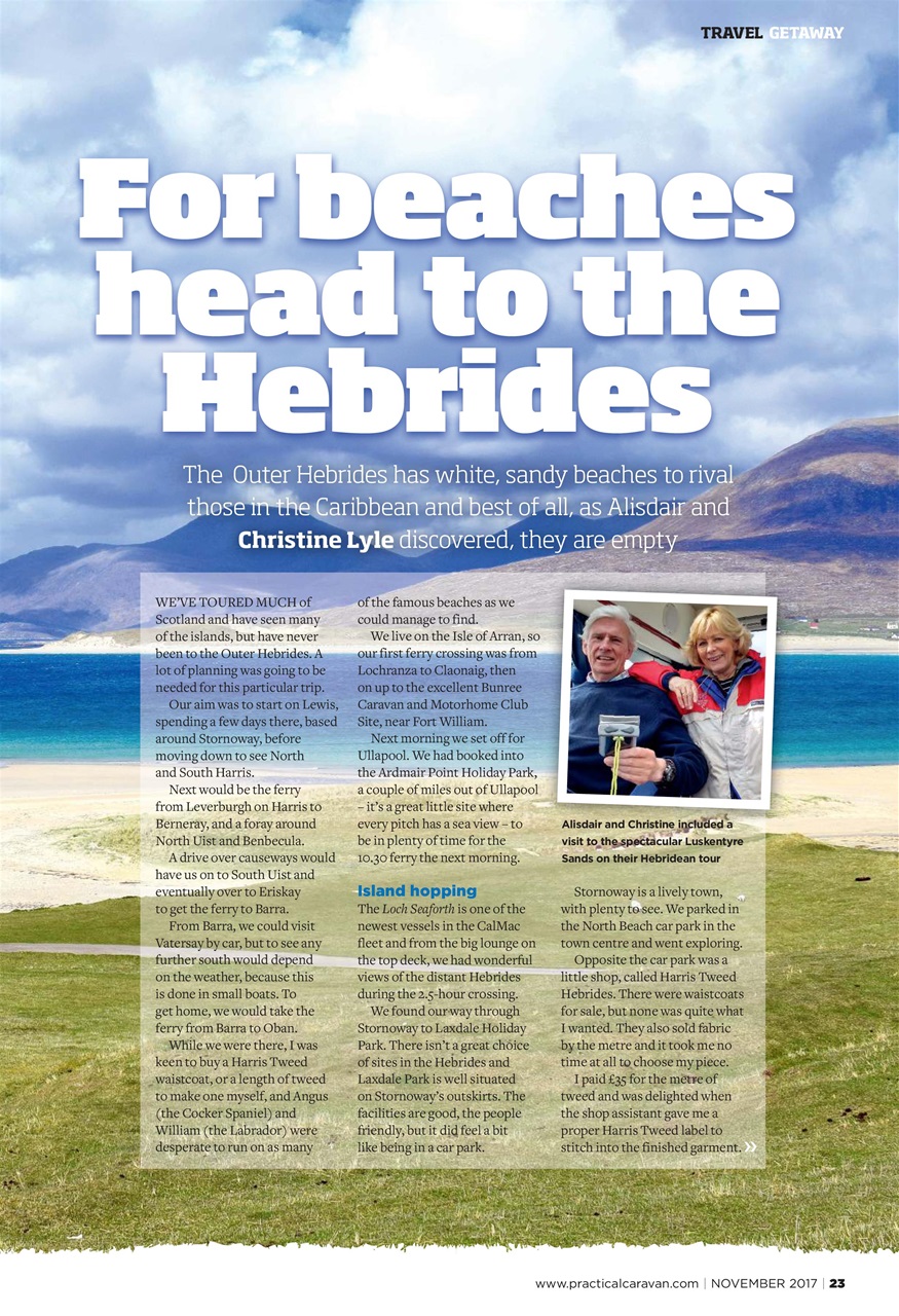 Practical Caravan Preview Pages