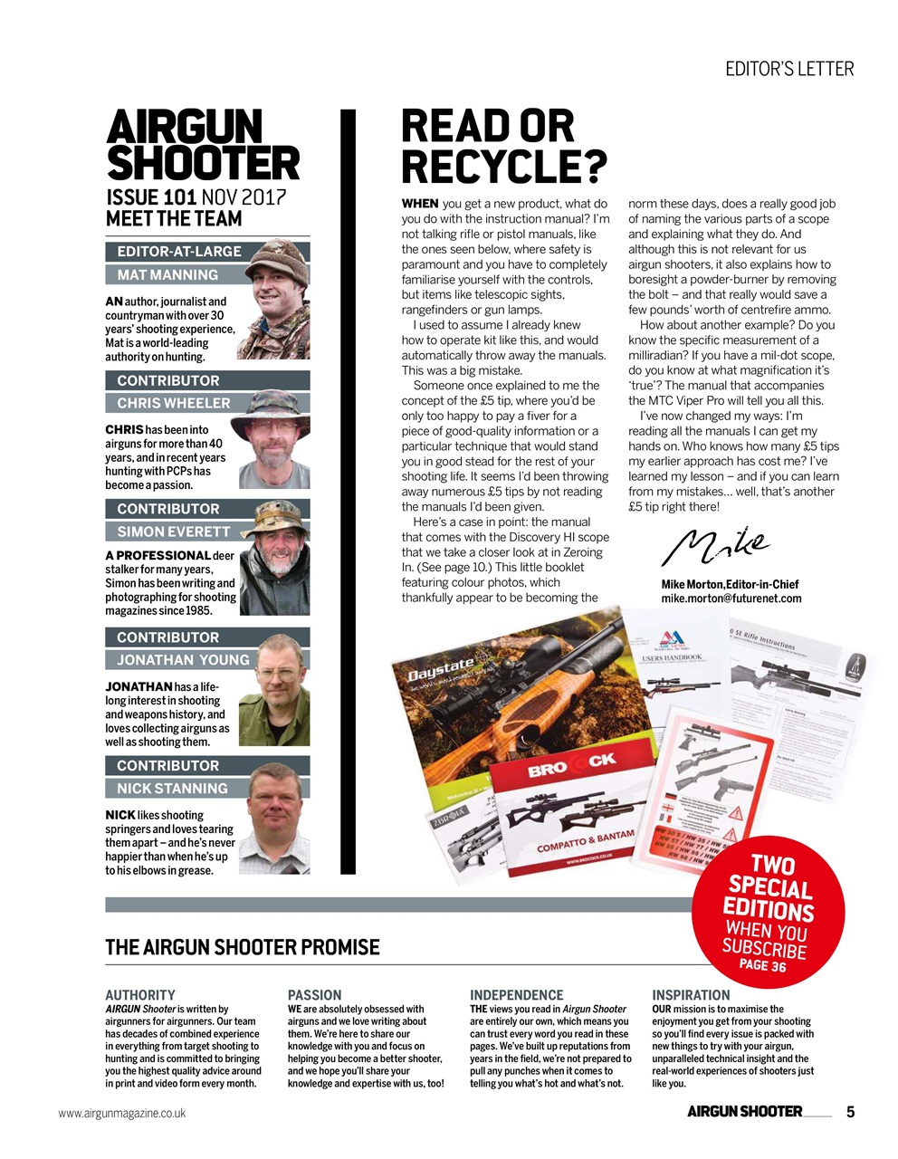 Airgun Shooter Preview Pages