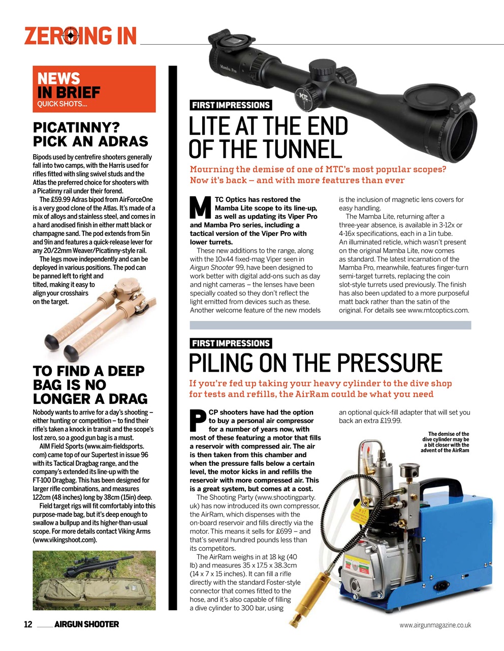 Airgun Shooter Preview Pages