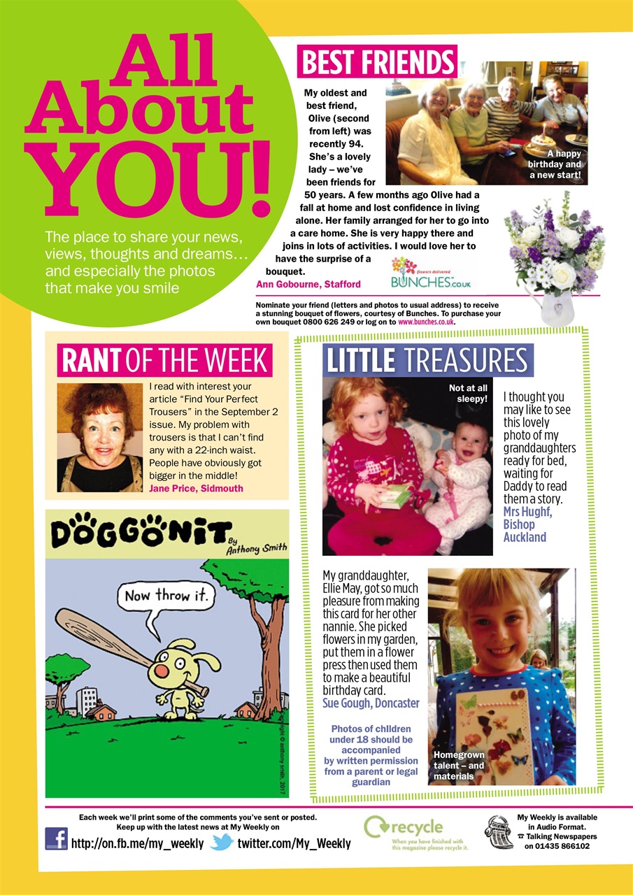 My Weekly Preview Pages