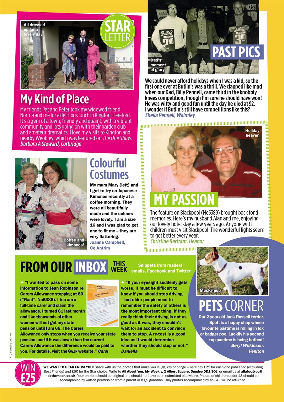 My Weekly Preview Pages