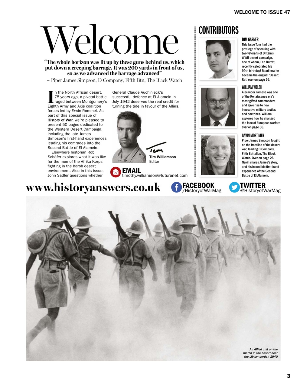 History of War Preview Pages