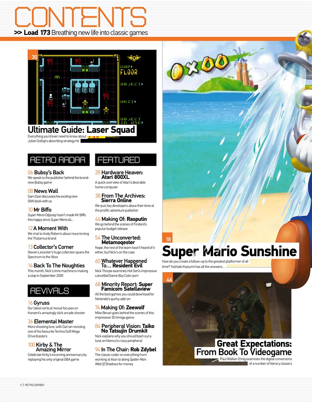 Retro Gamer Preview Pages