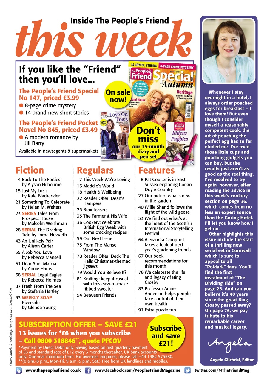 The People’s Friend Preview Pages