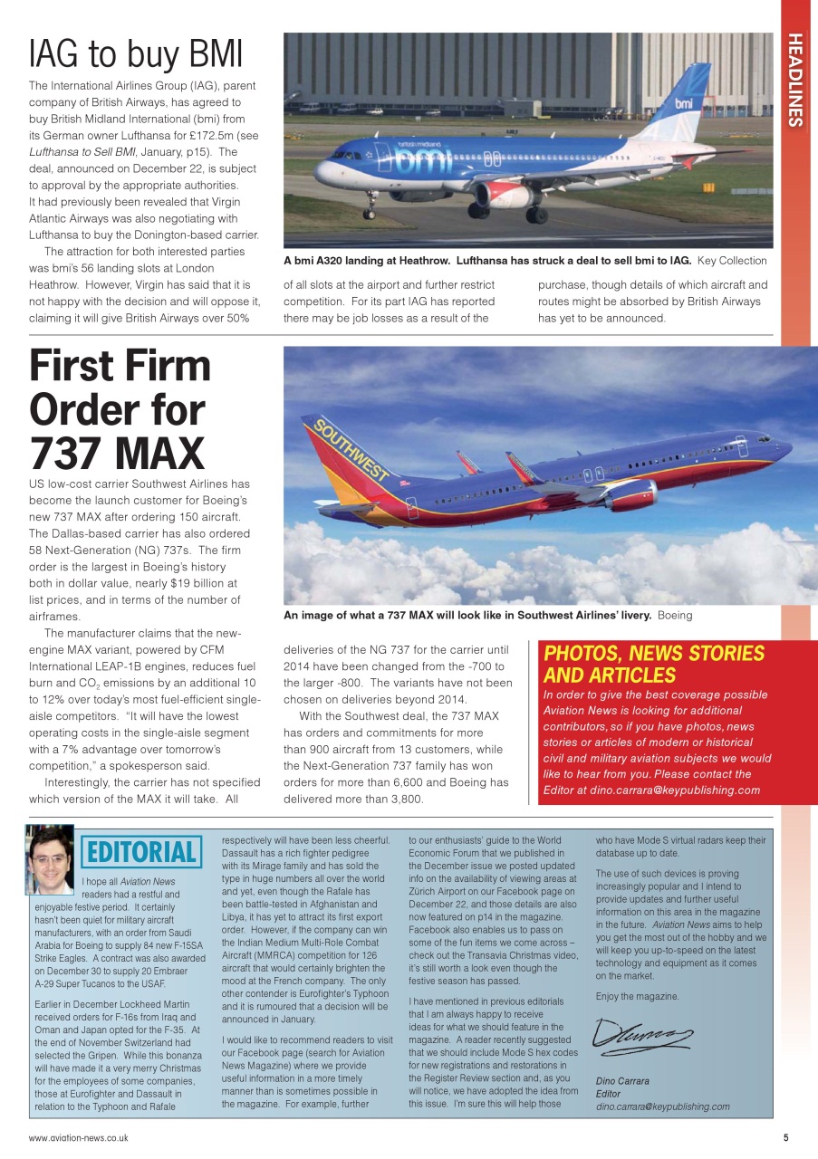 Aviation News Preview Pages