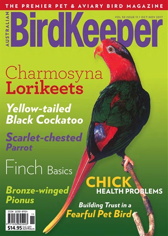 Australian Birdkeeper Magazine issue BirdKeeper Vol 30 Issue 11