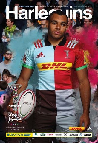 Harlequins issue Harlequins V Sale Sharks Match 3 · Aviva Premiership