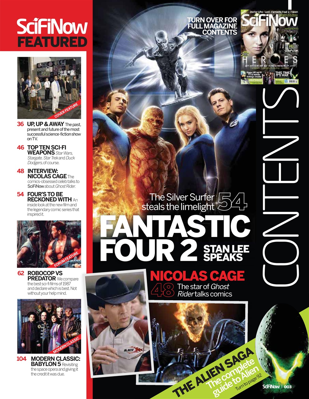 SciFiNow Preview Pages