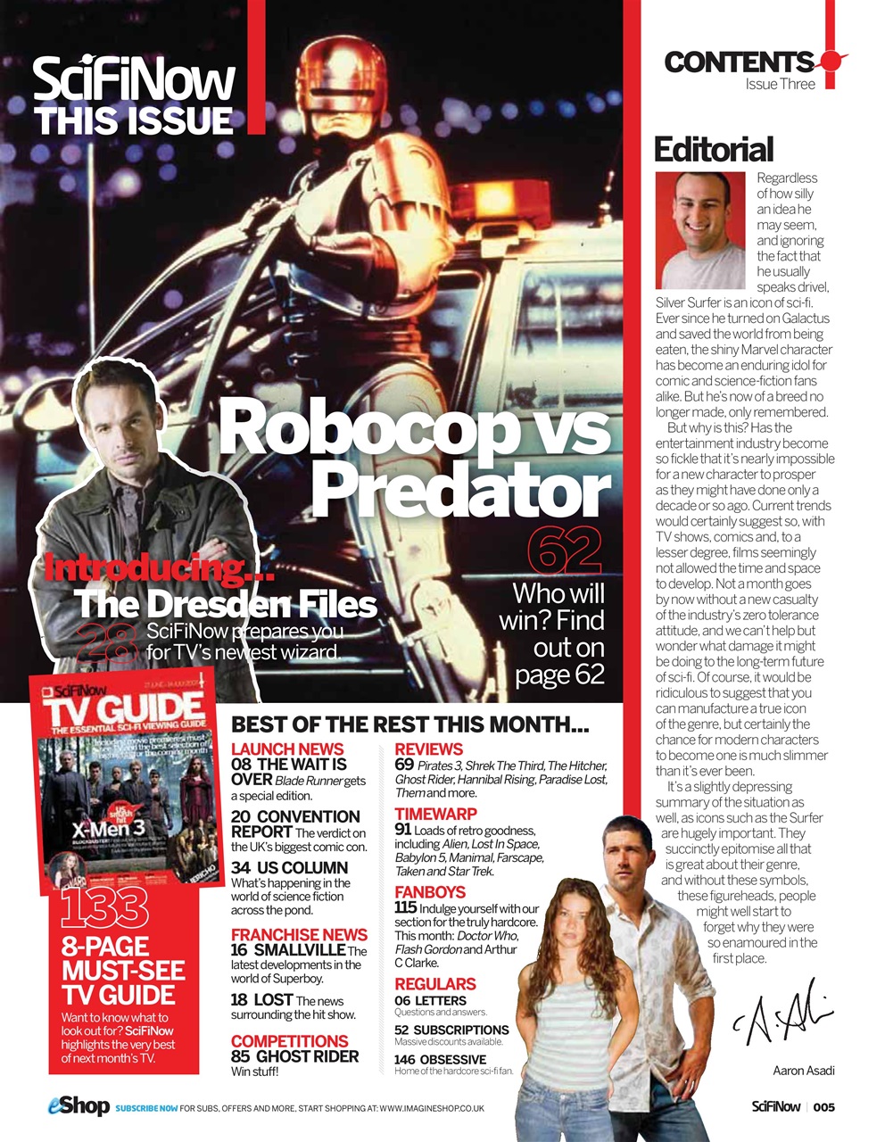 SciFiNow Preview Pages