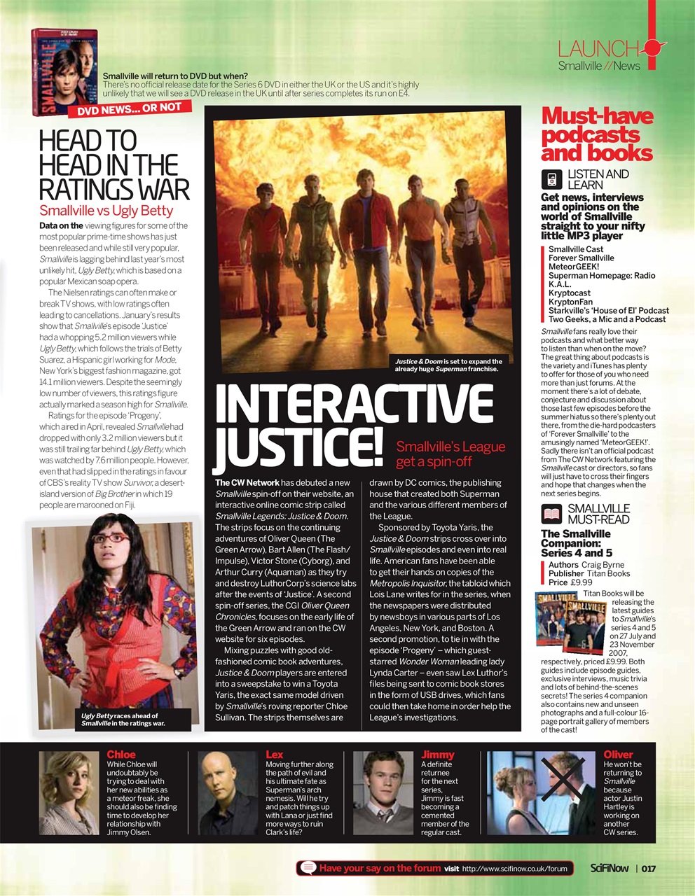 SciFiNow Preview Pages