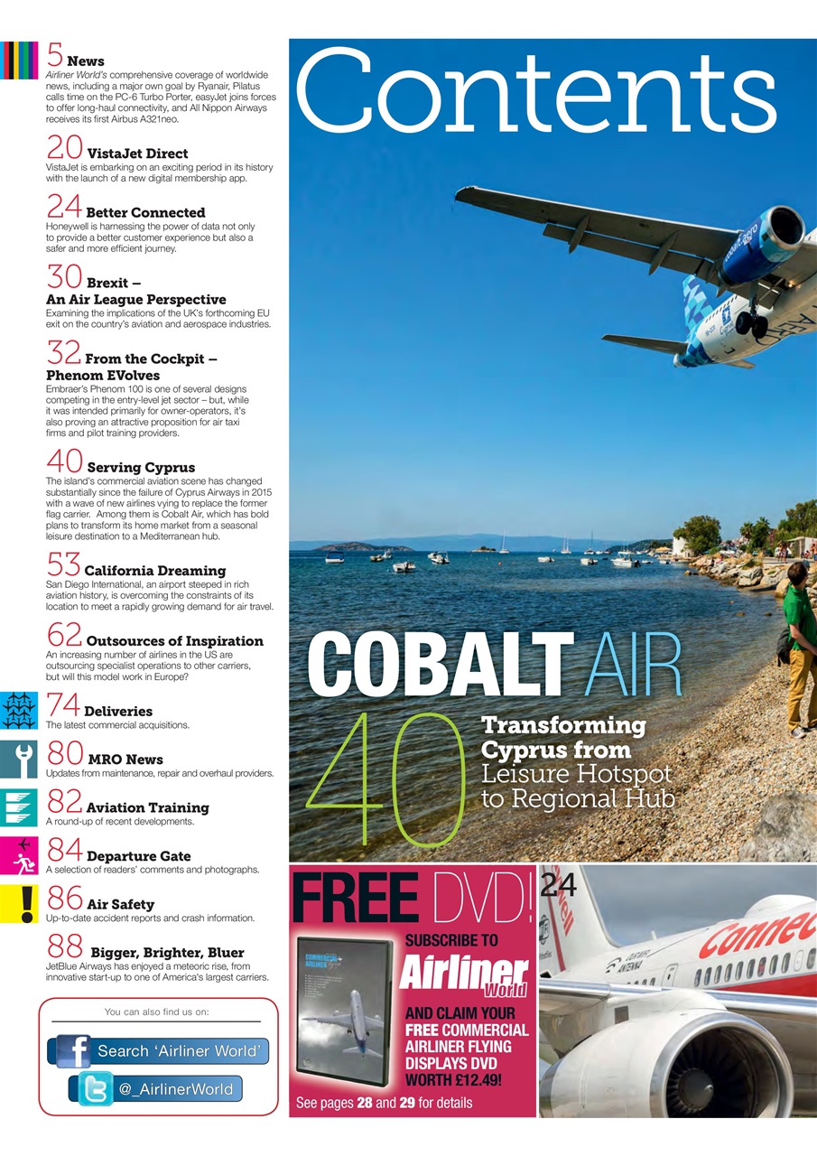 Airliner World Preview Pages