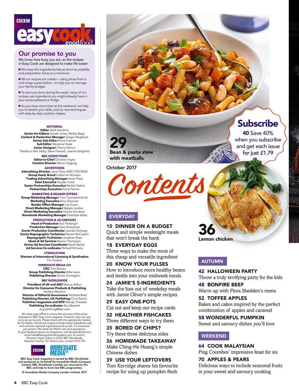 Easy Cook Magazine Preview Pages