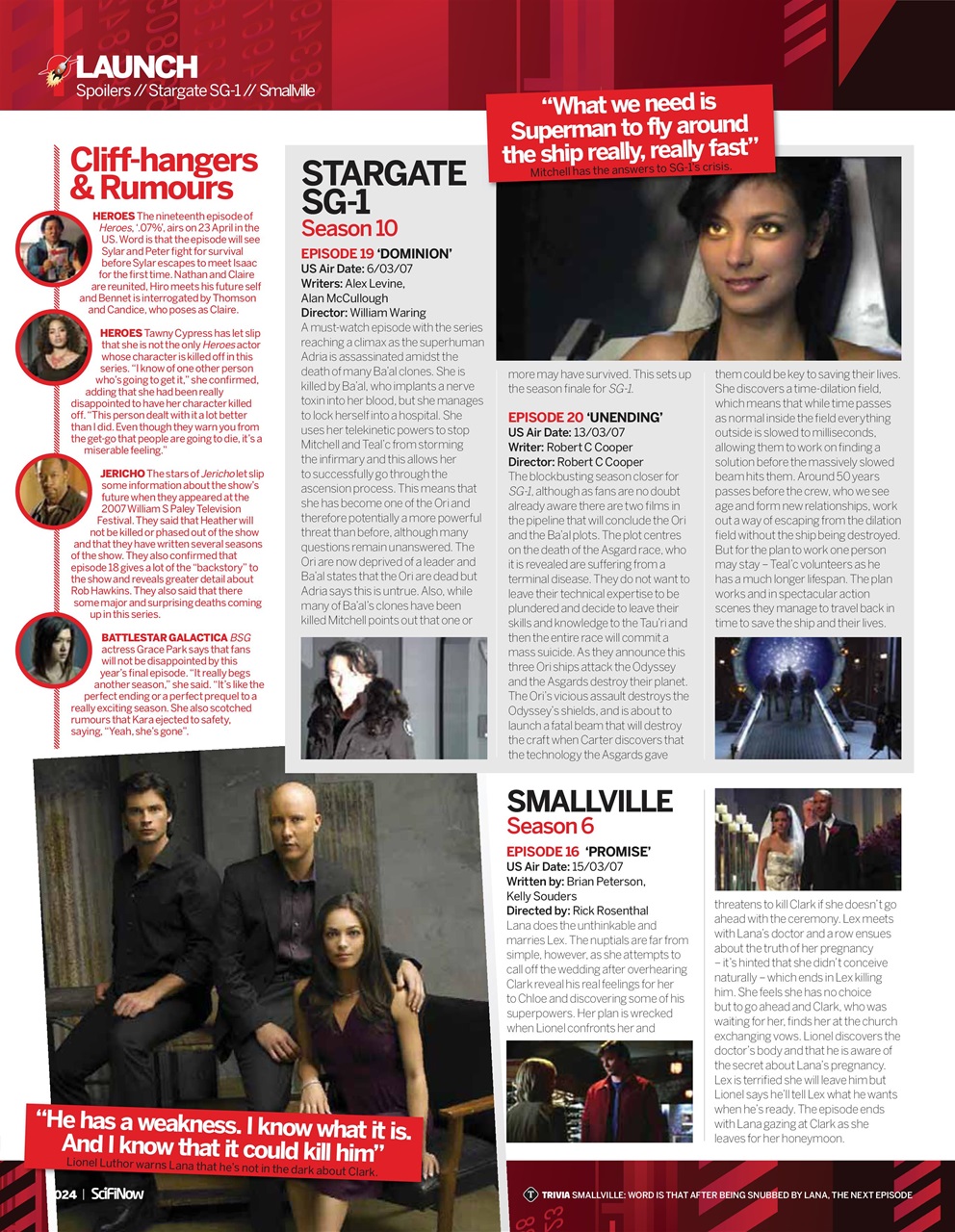 SciFiNow Preview Pages